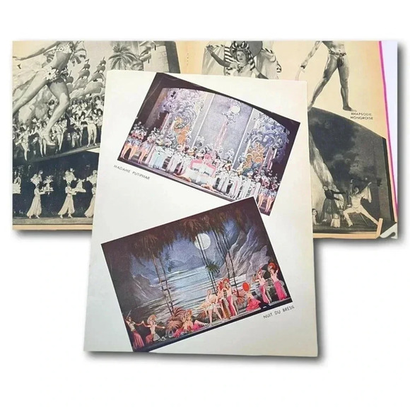 Folies  Bergere Theater Souvenir Brochure 1940s AE Whily-Tell 3rd edition - Picture 9 of 12